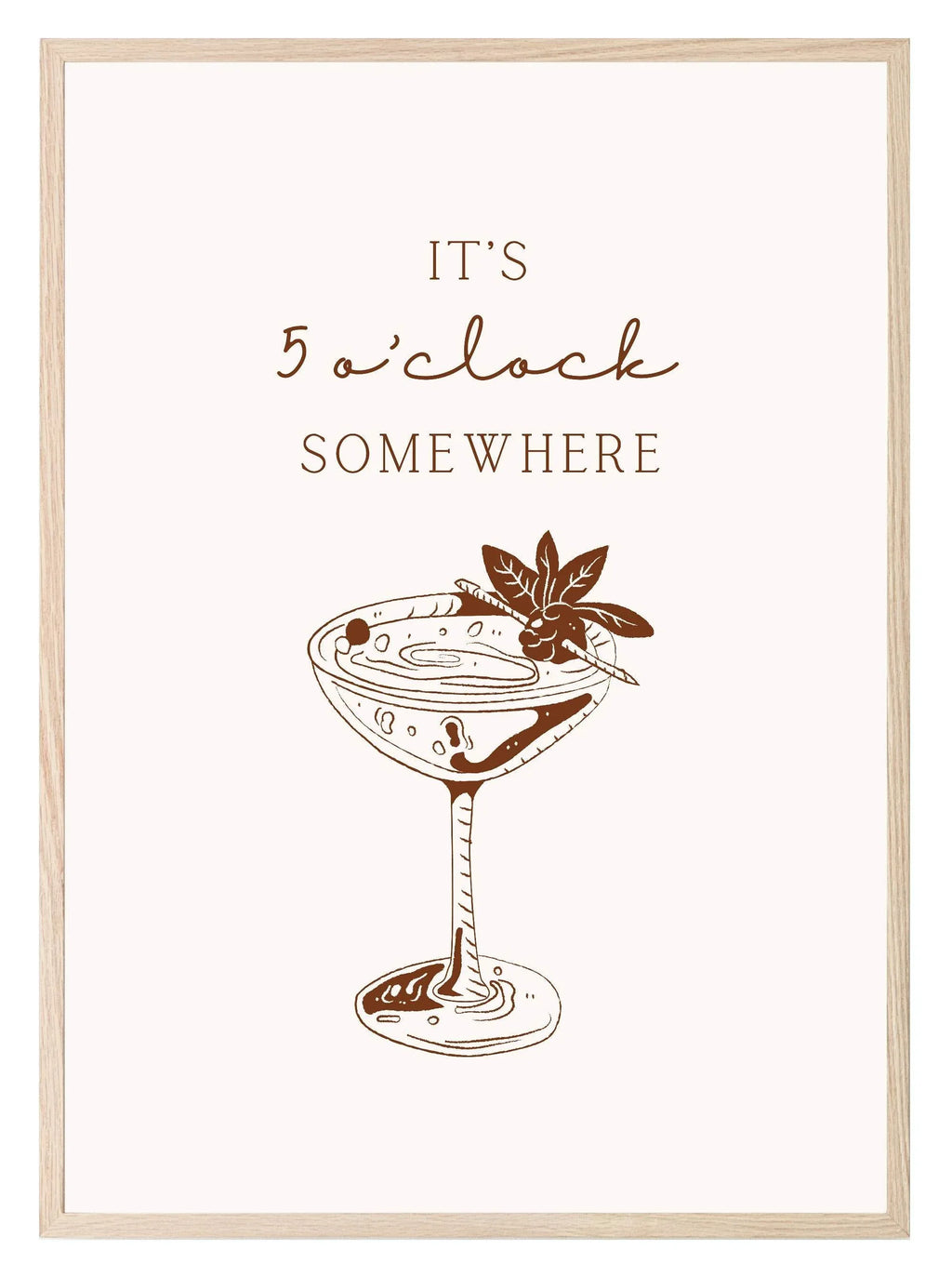 It's 5 O'clock Somewhere Print - Larosier Prints