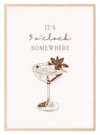 It's 5 O'clock Somewhere Print - Larosier Prints