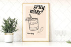 Spicy Marg Print | *Extra Spicy - Larosier Prints