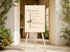 The Lovers Tarot Order of Service Sign | Beige, White or Charcoal