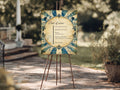 Gothic Circus Order of Service Sign wedding design
