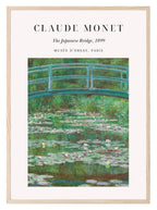 The Japanese Bridge Print | Claude Monet Inspired Wall Art - Larosier Prints