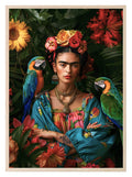 Frida Kahlo Inspired Wall Art Print | Feminist Artwork - Larosier Prints