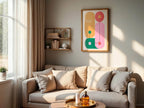 Bauhaus Inspired Wall Art Print | Modern Artwork | Colourful - Larosier Prints