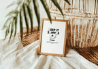 Keep It Simple Print | Minimalist Wall Art | Modern Typography Quote - Larosier Prints