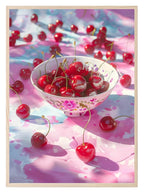 Cherries in a Bowl Print - Larosier Prints