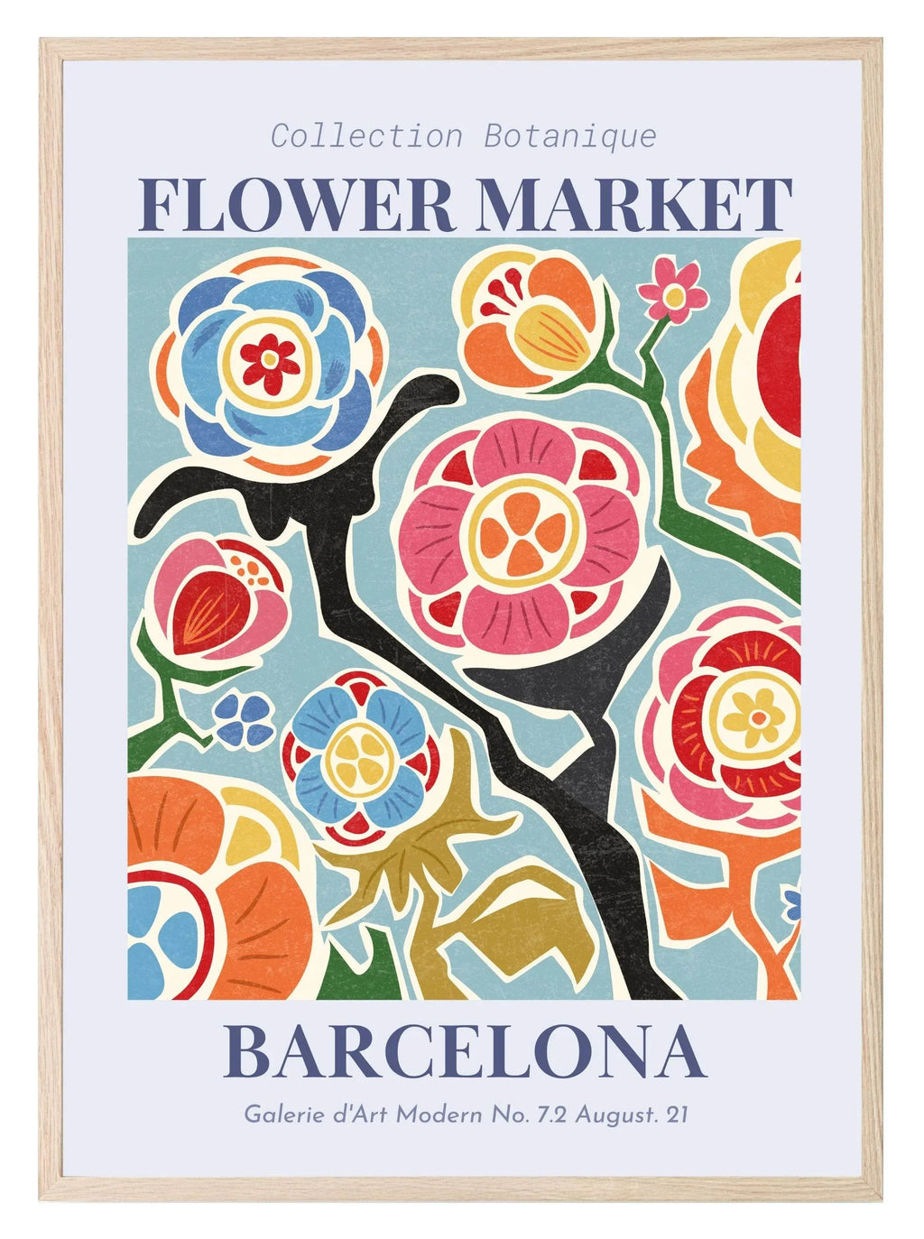 Flower Market Barcelona Print | Botanique Galerie d’Art - Larosier Prints