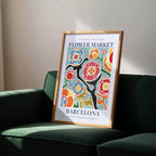 Flower Market Barcelona Print | Botanique Galerie d’Art - Larosier Prints