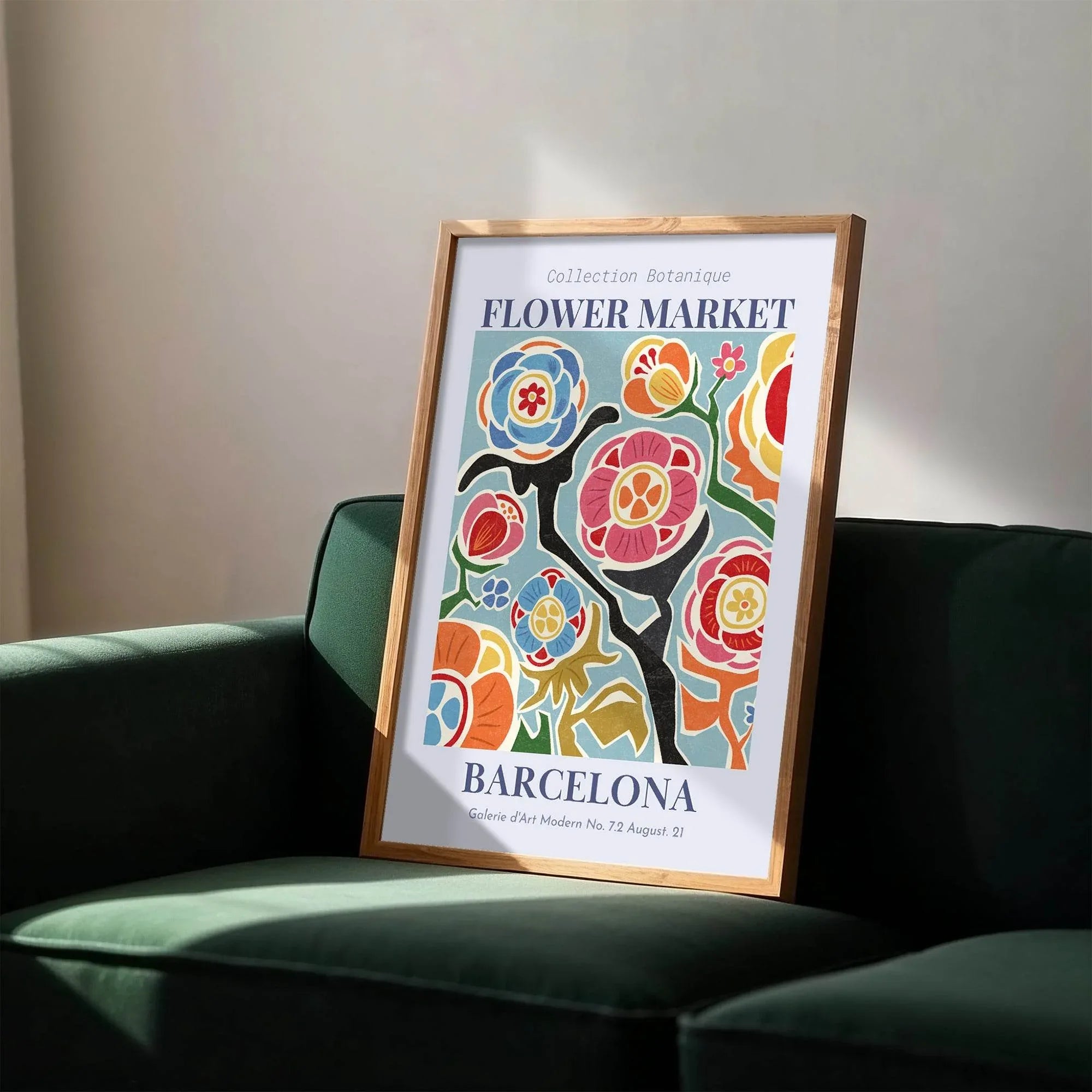 Flower Market Barcelona Print | Botanique Galerie d’Art - Larosier Prints