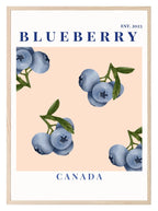 Blueberry Canada Print | Fresh Fruit Wall Art - Larosier Prints