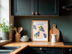 Grape France Print | Fruit Wall Art - Larosier Prints