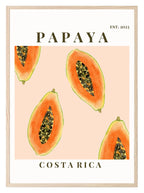 Papaya Costa Rica Print | Tropical Fruit Wall Art - Larosier Prints