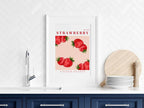 Strawberry United States Print | Colourful Fruit Wall Art - Larosier Prints