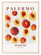 Palermo Di Pesche Sicily Print | Italian Fruit Wall Art - Larosier Prints