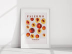 Palermo Di Pesche Sicily Print | Italian Fruit Wall Art - Larosier Prints