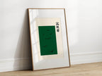 Birds Print | Modern Japanese Artwork | Emerald Green - Larosier Prints