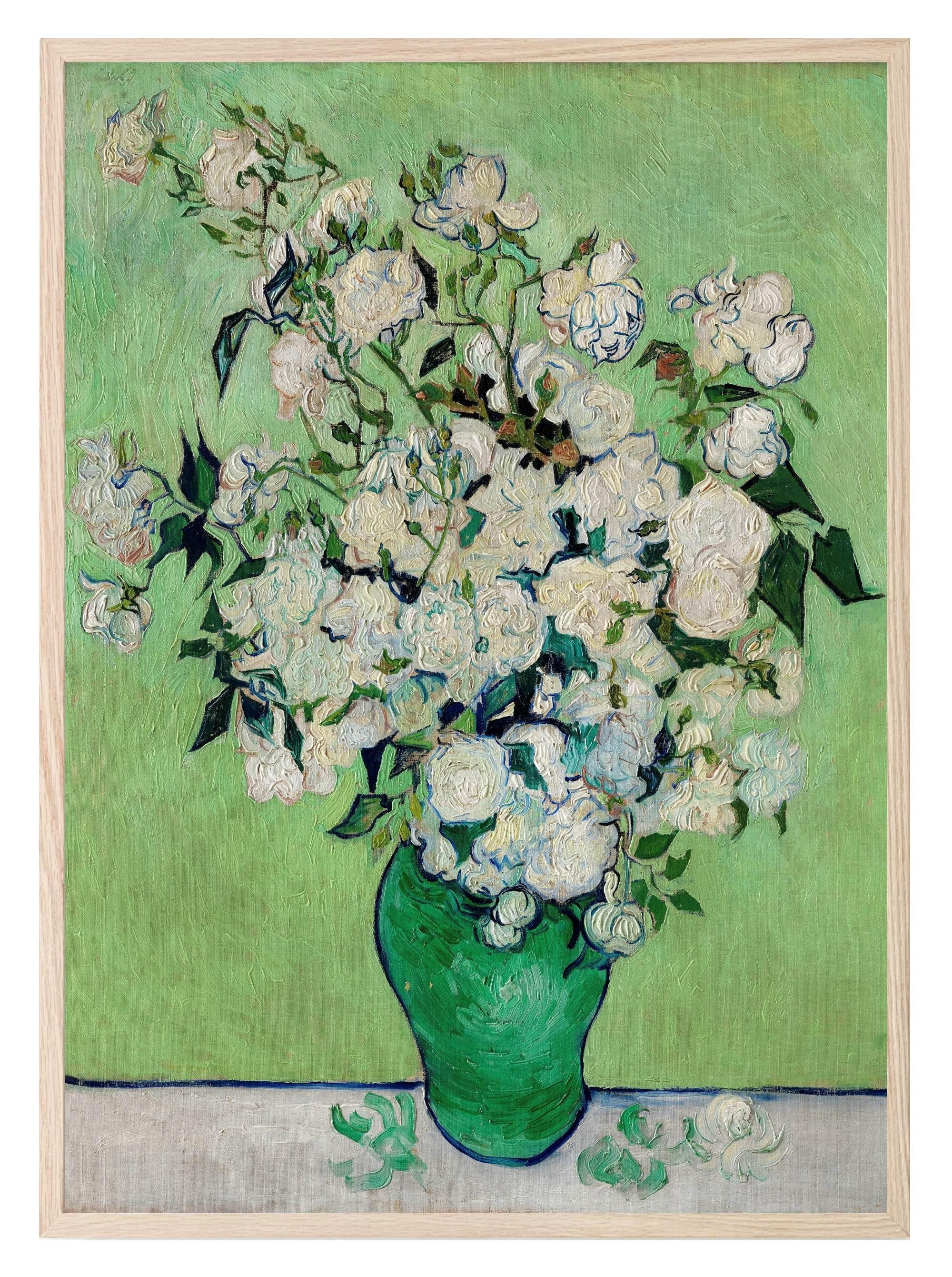 Emerald Green Vase Print - Larosier Prints