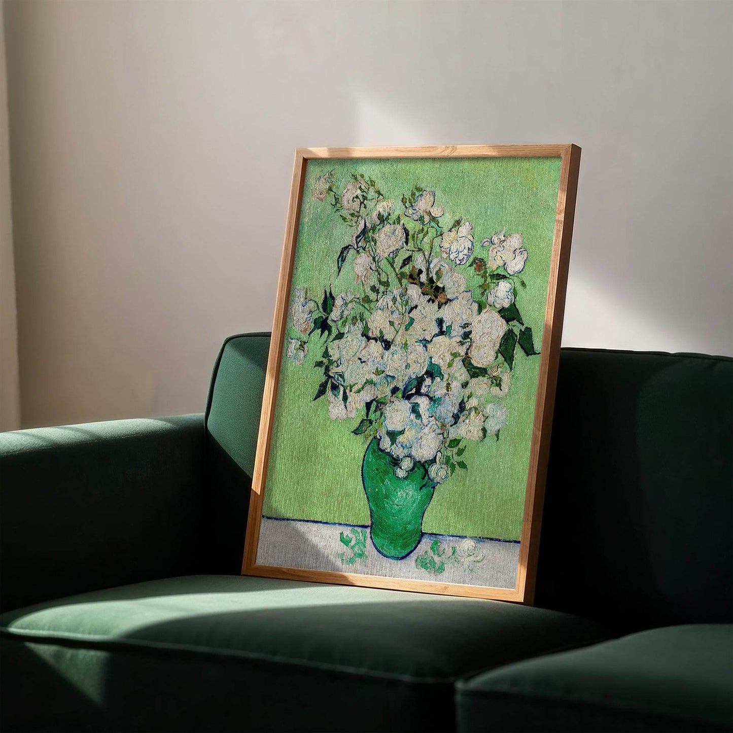 Emerald Green Vase Print