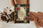 Gothic Floral Wedding Thank You Cards | Pack Of 10 A6