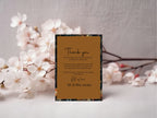 Moody Floral Wedding Place Cards | Pack Of 10