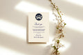 Celestial Swan wedding thank you cards