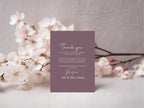 Heather Thank You Wedding Party Cards | Pack of 10 - Larosier Prints