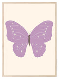 Purple Butterfly Print - Larosier Prints
