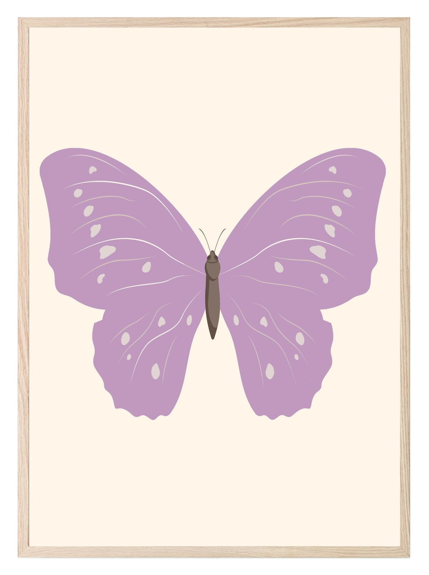 Purple Butterfly Print