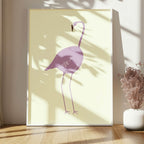 Purple Flamingo Print - Larosier Prints