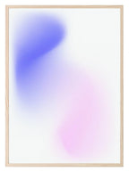 Abstract Shades of Purple and Pink Print | Modern Design - Larosier Prints