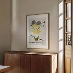 Compliments Of The Season Floral Print | Vase With Flowers Wall Art - Larosier Prints