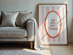 See You Next Tuesday Print | Bold Funny Wall Art - Larosier Prints