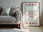 These Are My Monkeys and This Is My Circus Print | Funny Quote Wall Art - Larosier Prints