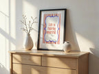 Life Is F***ing Beautiful Print | Bold Motivational Wall Art - Larosier Prints