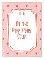 At The Pink Pony Club Print - Larosier Prints