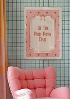 At The Pink Pony Club Print - Larosier Prints