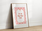 At The Pink Pony Club Print - Larosier Prints