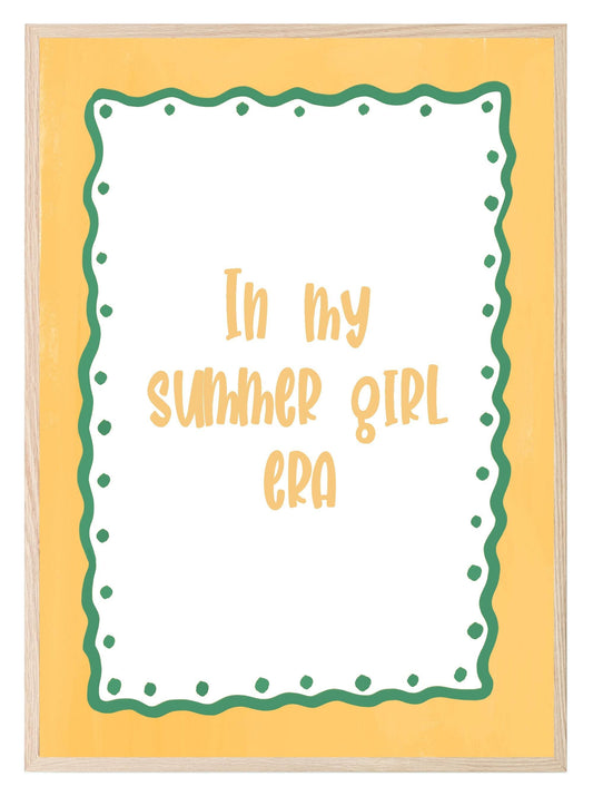 In My Summer Girl Era Print