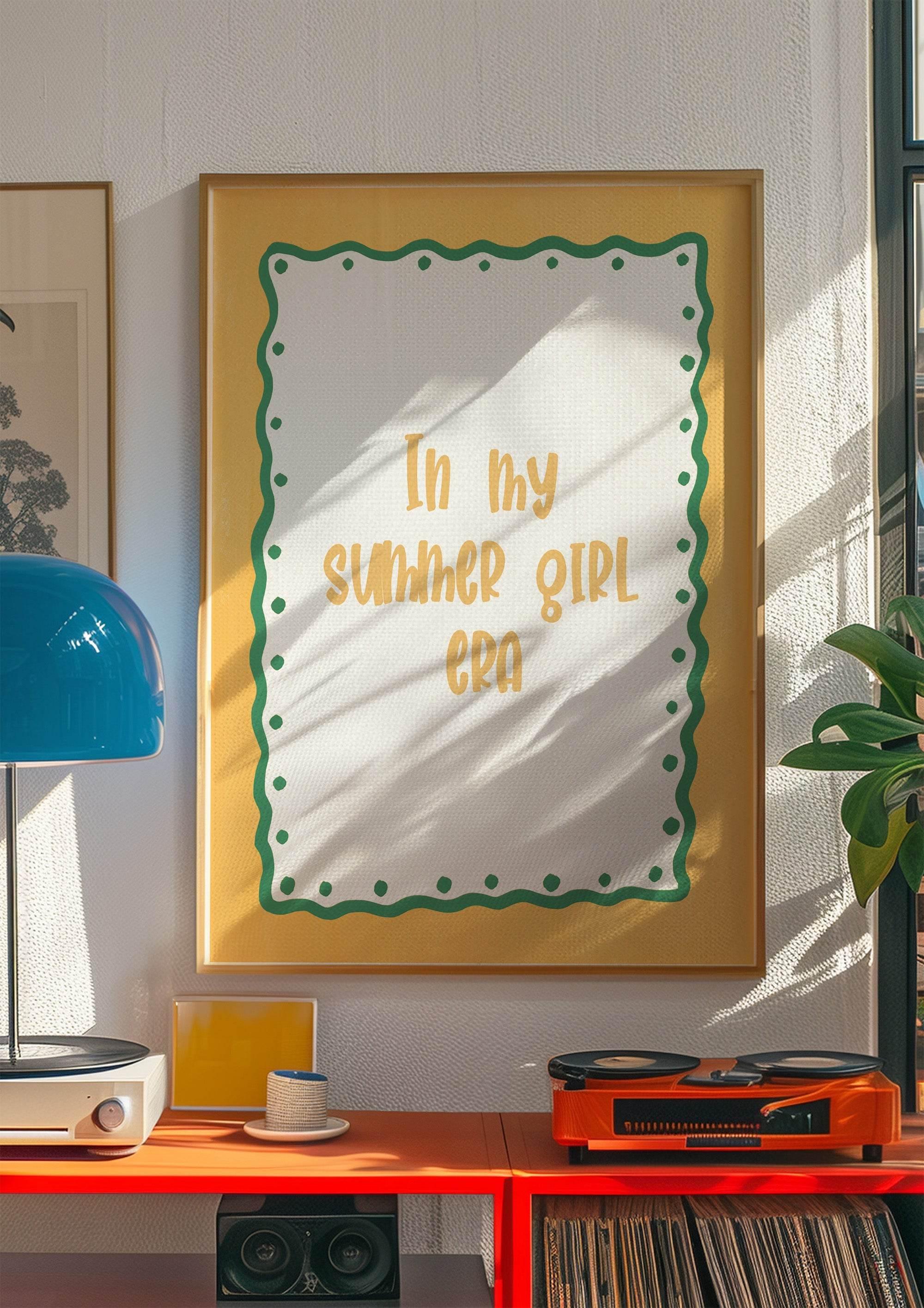 In My Summer Girl Era Print - Larosier Prints