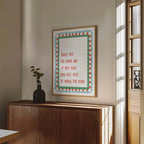 Shoot for the Moon Print | Inspirational Quote Wall Art - Larosier Prints