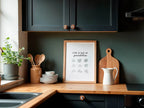 Life Is Full of Pastabilities Print | Funny Food Quote Wall Art | Kitchen Décor - Larosier Prints
