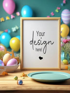Minimalist Custom Bespoke Easter Party Sign - Larosier Prints