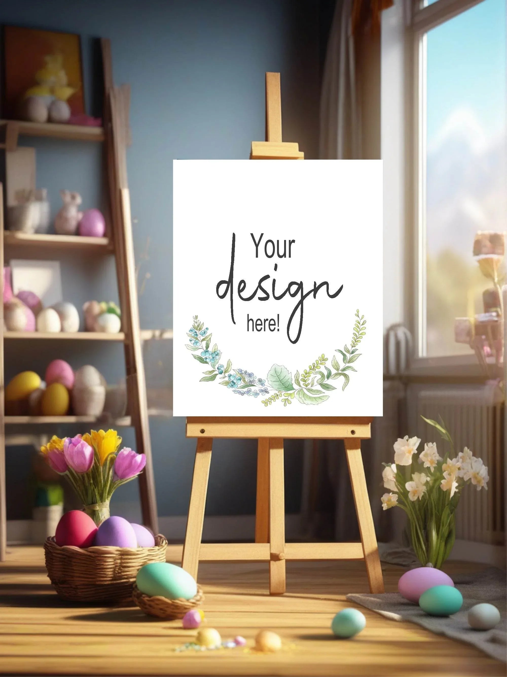 Some Bunny Custom Bespoke Easter Party Sign - Larosier Prints