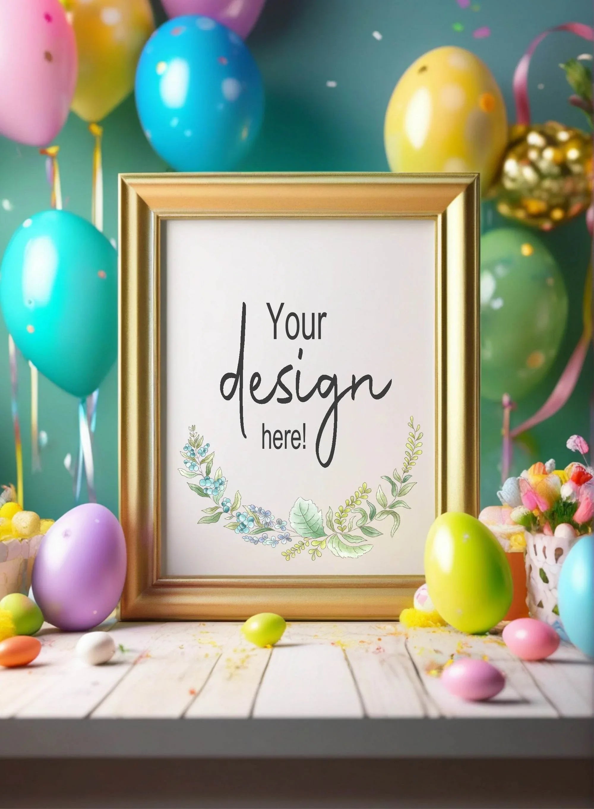 Some Bunny Custom Bespoke Easter Party Sign - Larosier Prints