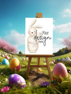 Some Bunny Custom Bespoke Easter Party Sign - Larosier Prints