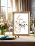 Some Bunny Custom Bespoke Easter Party Sign - Larosier Prints