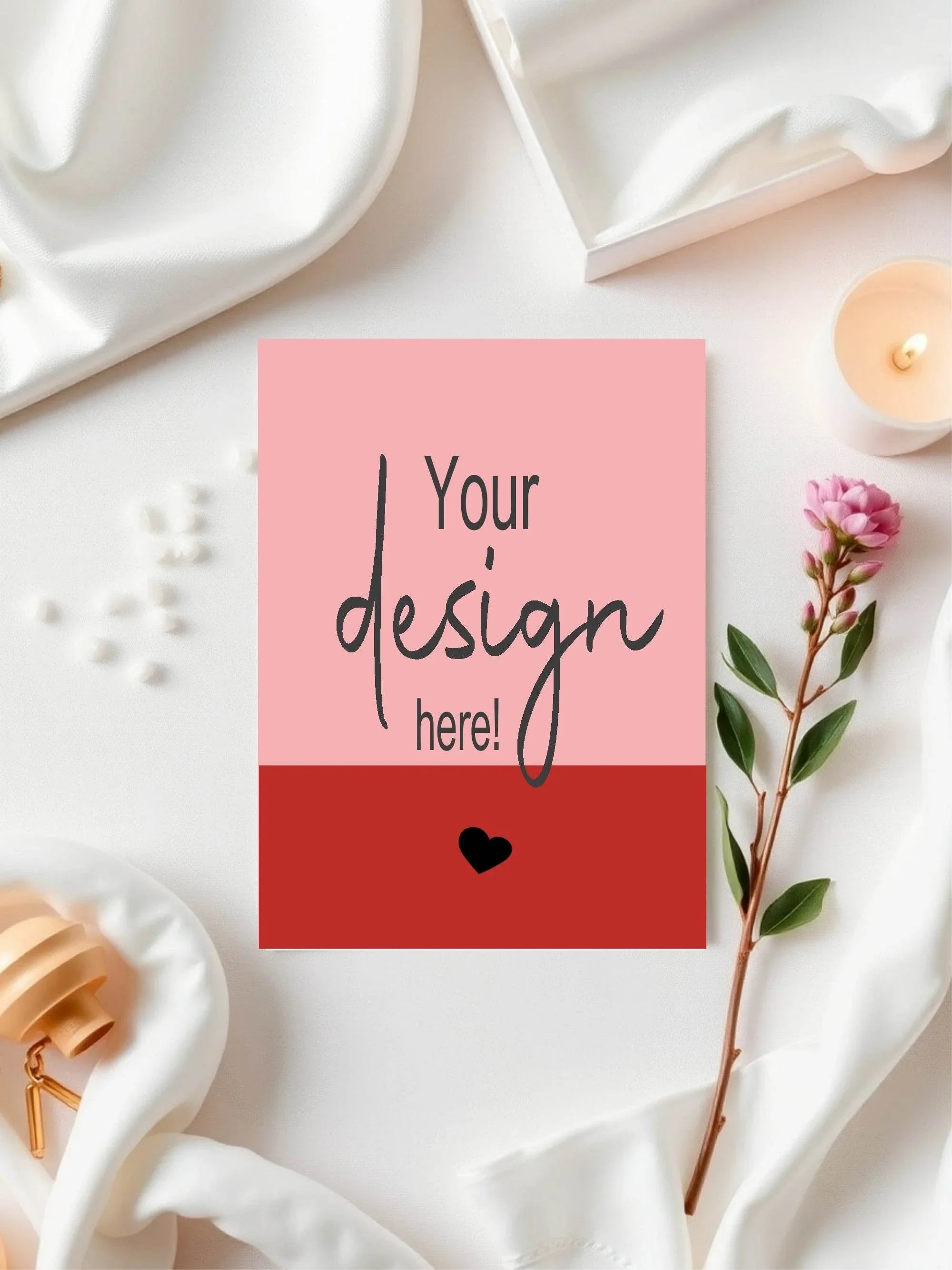 Red & Pink Custom Bespoke Christening | Baptism Party Sign - Larosier Prints