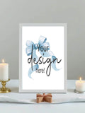 Bows Custom Bespoke Christening | Baptism Party Sign | Beige, Pink or Blue - Larosier Prints