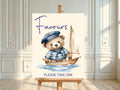 Nautical Favours Baby Shower Party Sign - Larosier Prints