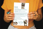 Christmas Capybara Letter to Santa Kit inc Personalised Forever Print - Larosier Prints